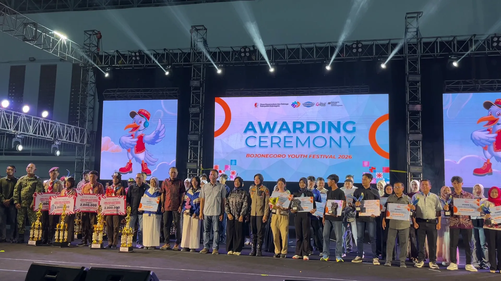 Bojonegoro Youth Festival 2026 Jadi Ajang Kreativitas dan Apresiasi Prestasi Pemuda