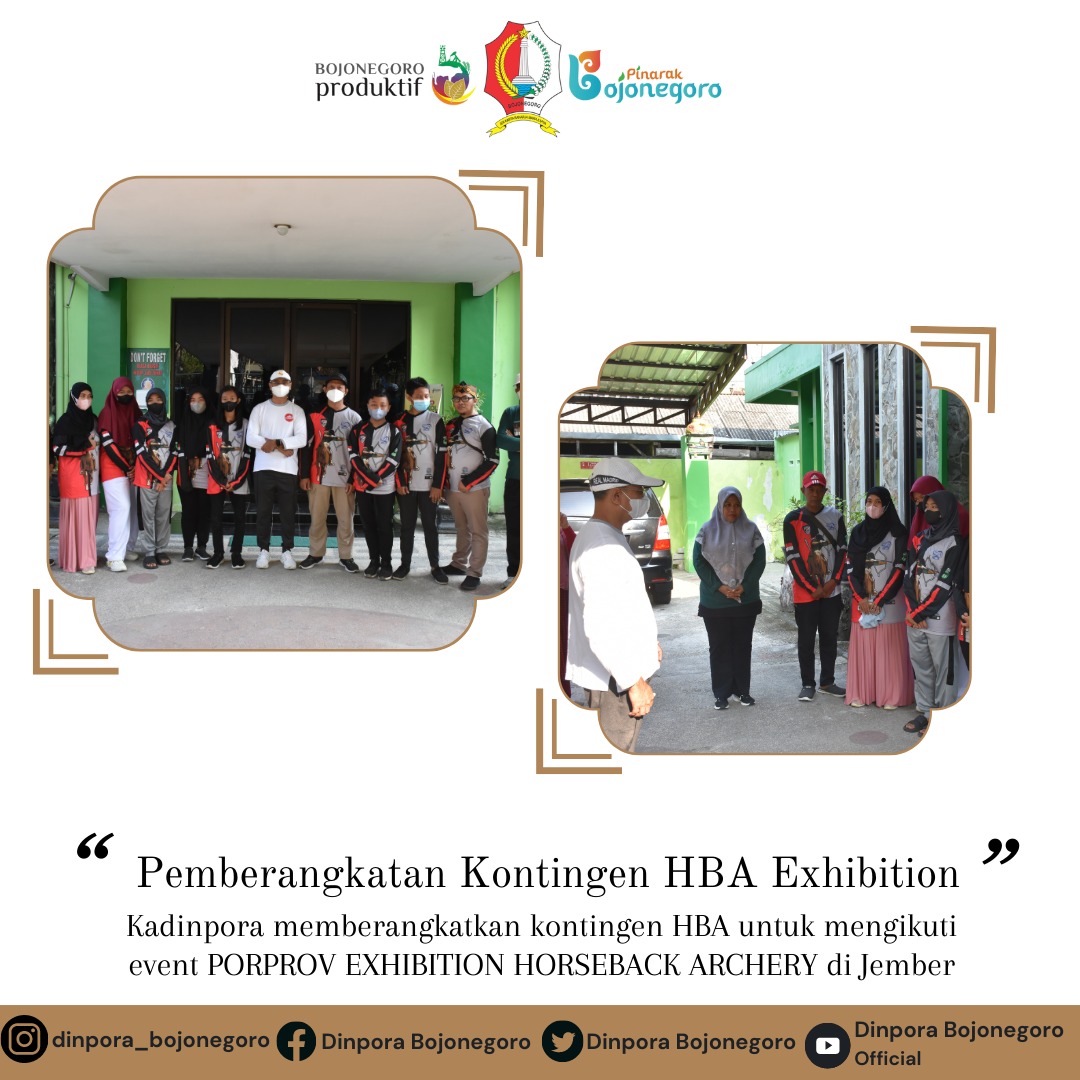 PEMBERANGKATAN KONTINGEN HBA EXHIBITION