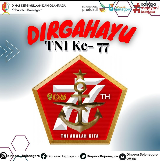 DIRGAHAYU TNI KE - 77