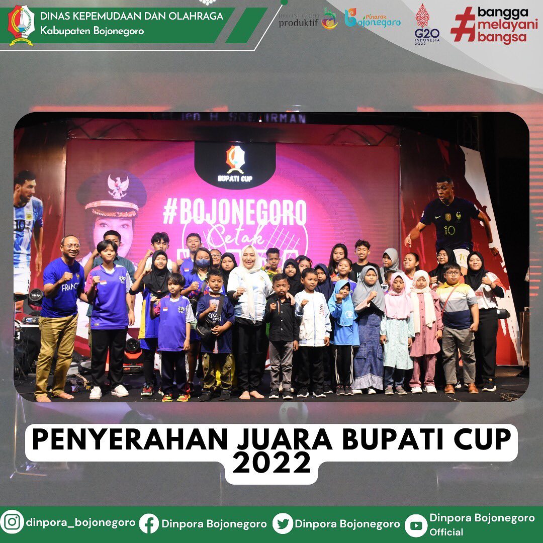 PENYERAHAN JUARA BUPATI CUP 2022