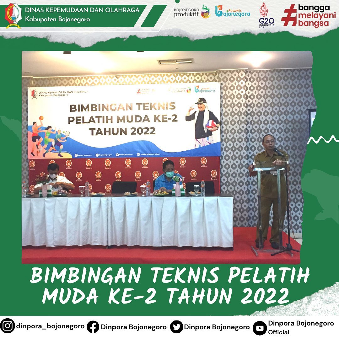 BIMBINGAN TEKNIS PELATIH MUDA KE-2 TAHUN 2022