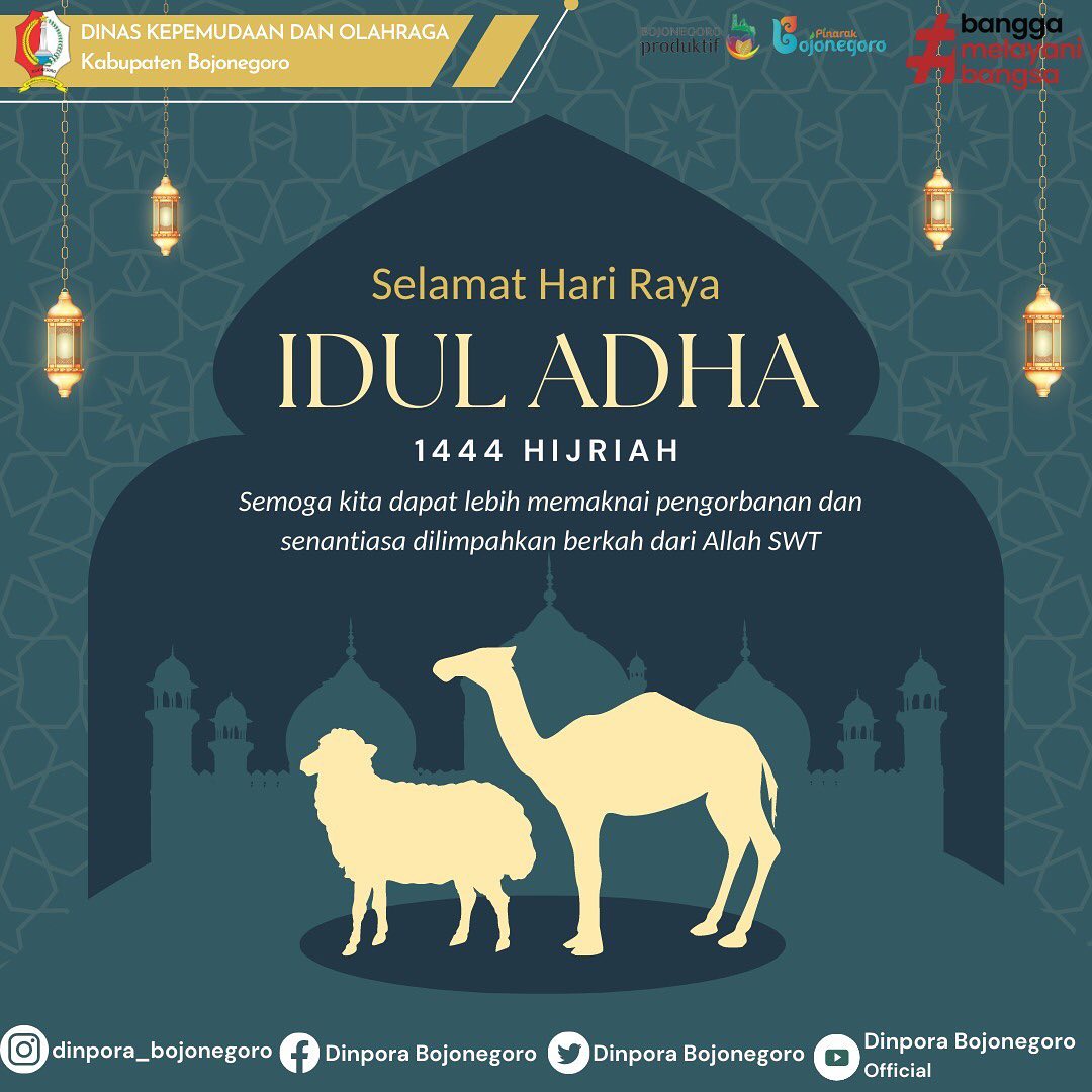 SELAMAT HARI RAYA IDUL ADHA 1444 HIJRIAH