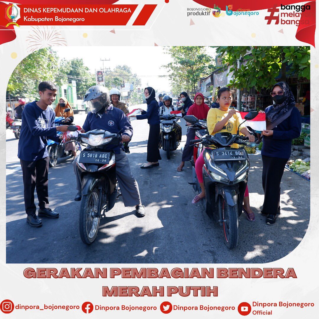 PEMBAGIAN BENDERA MERAH PUTIH