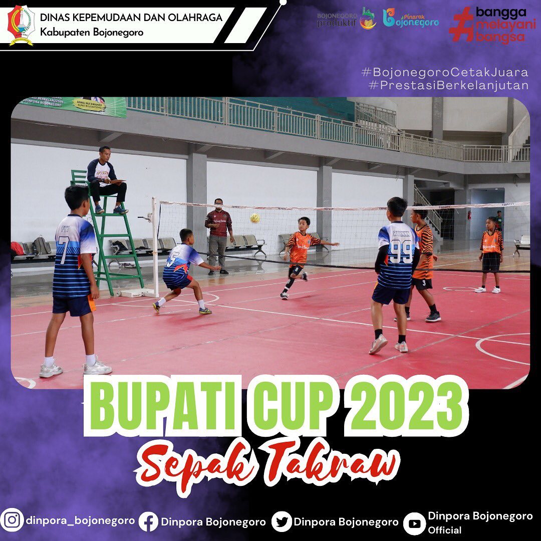 BUPATI CUP 2023 "SEPAK TAKRAW"