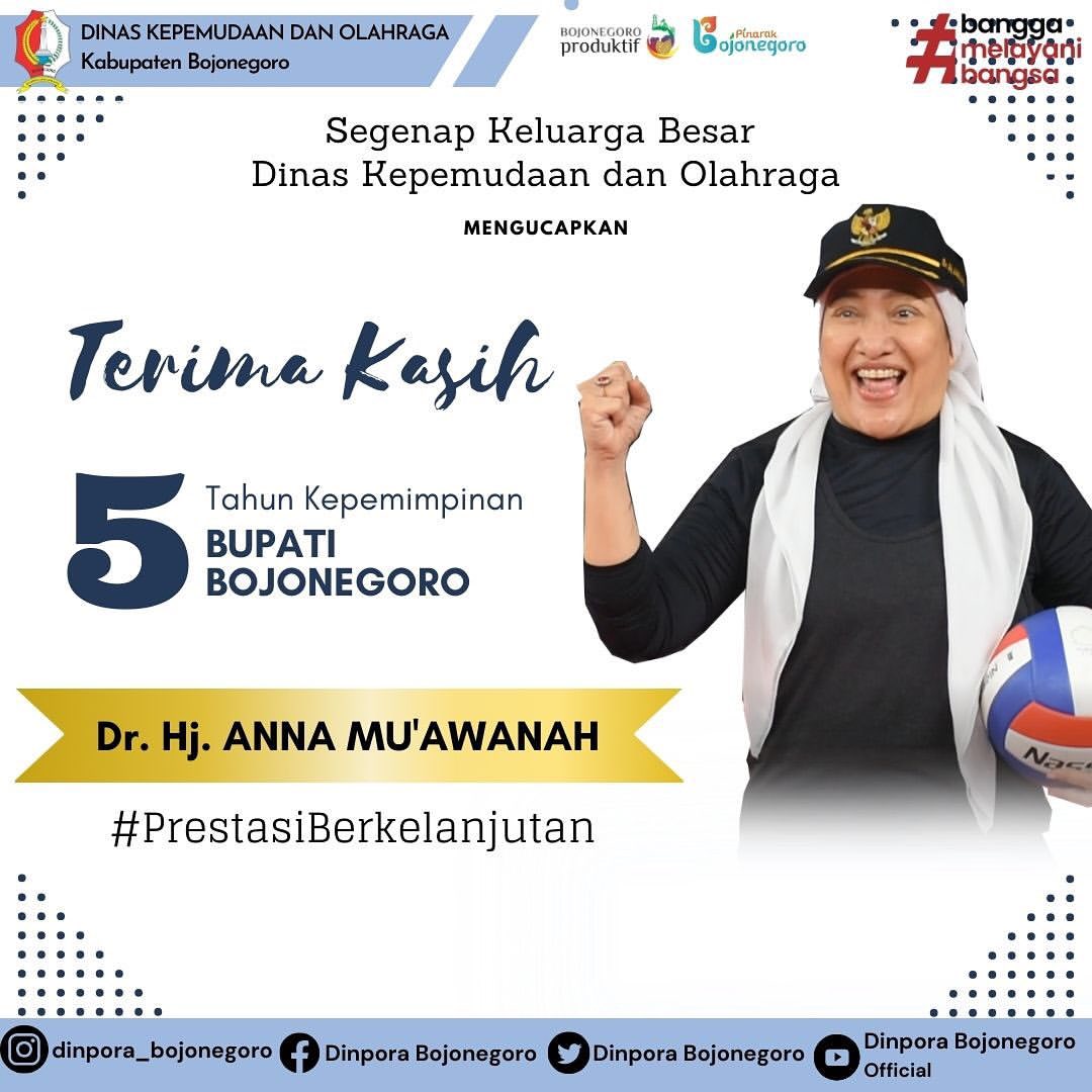 TERIMA KASIH IBU BUPATI BOJONEGORO