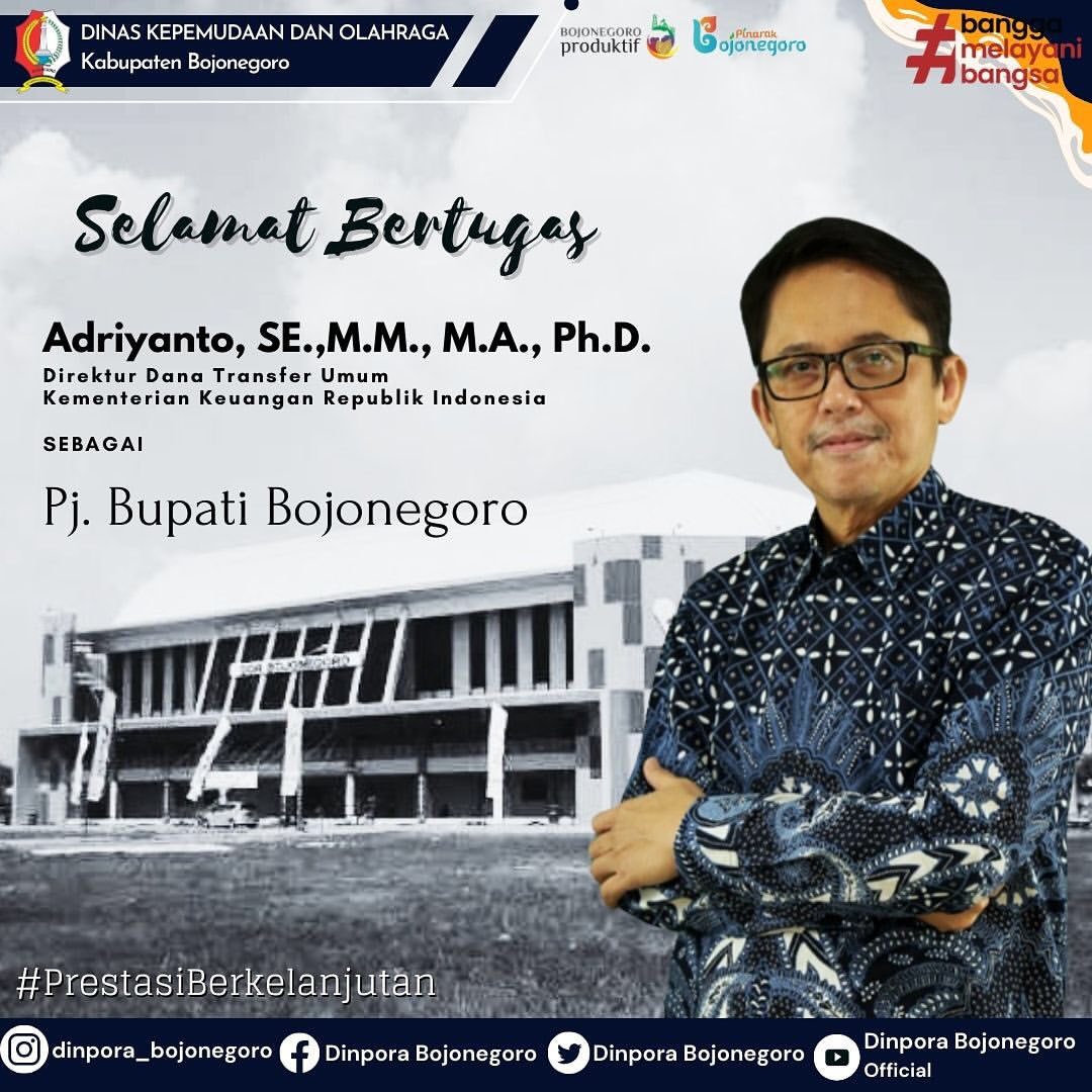 SELAMAT BERTUGAS (PJ) BUPATI BOJONEGORO
