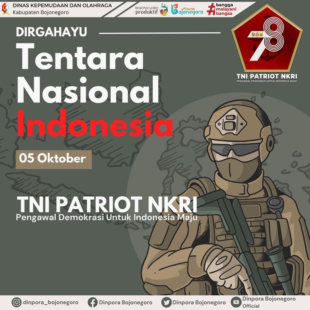 Dirgahayu TNI Patriot NKRI