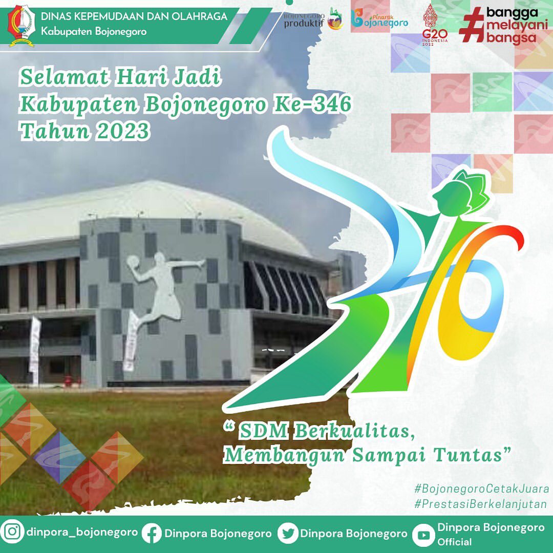 SELAMAT HARI JADI KABUPATEN BOJONEGORO KE-346