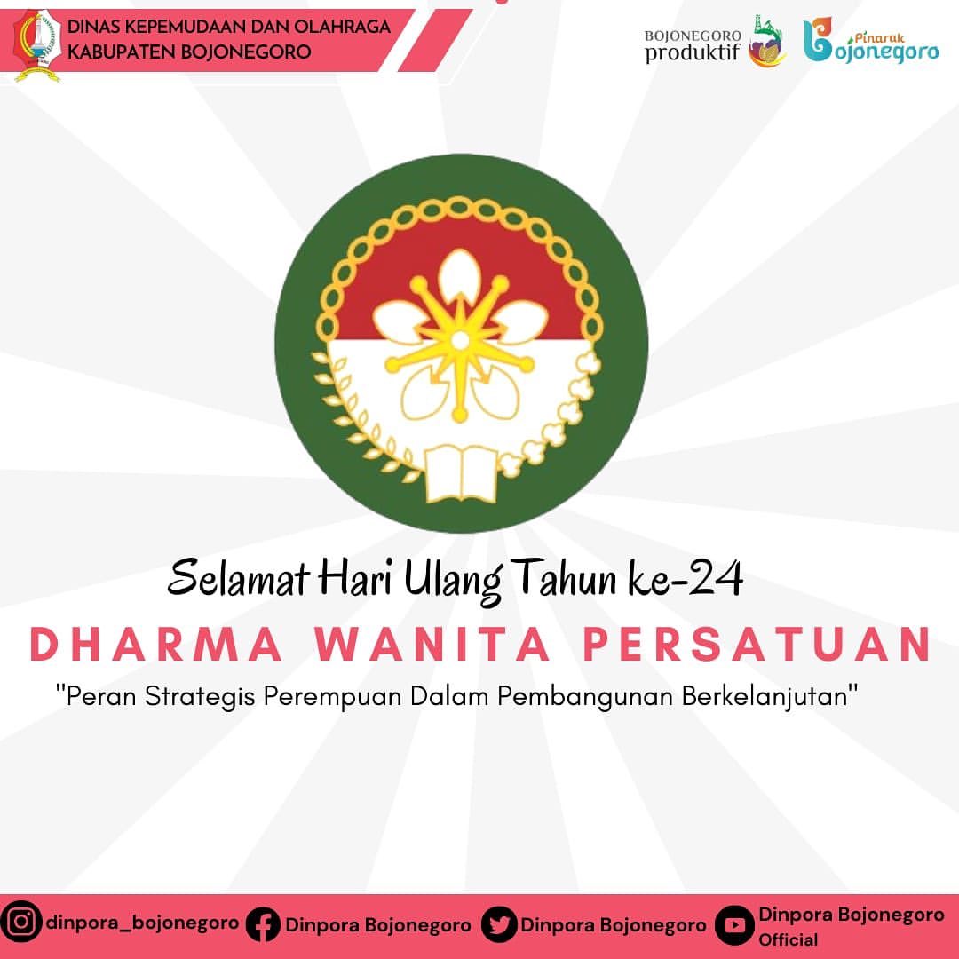 SELAMAT HARI DHARMA WANITA PERSATUAN