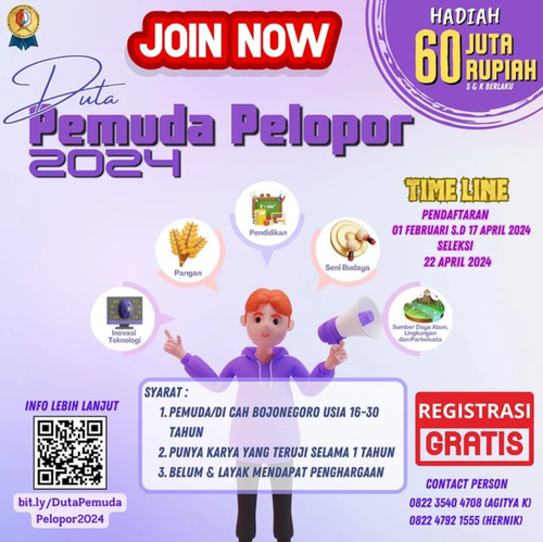 DUTA PEMUDA PELOPOR 2024