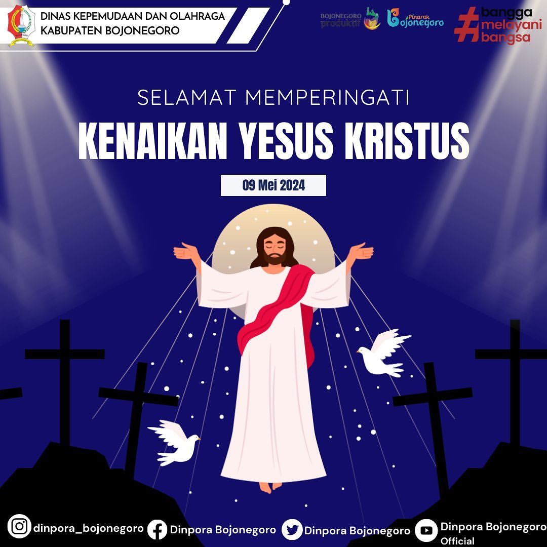 SELAMAT MEMPERINGATI KENAIKAN YESUS KRISTUS
