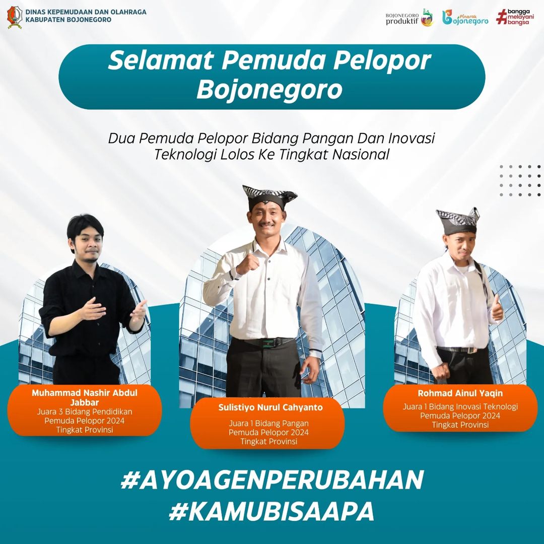 SELAMAT PEMUDA PELOPOR BOJONEGORO