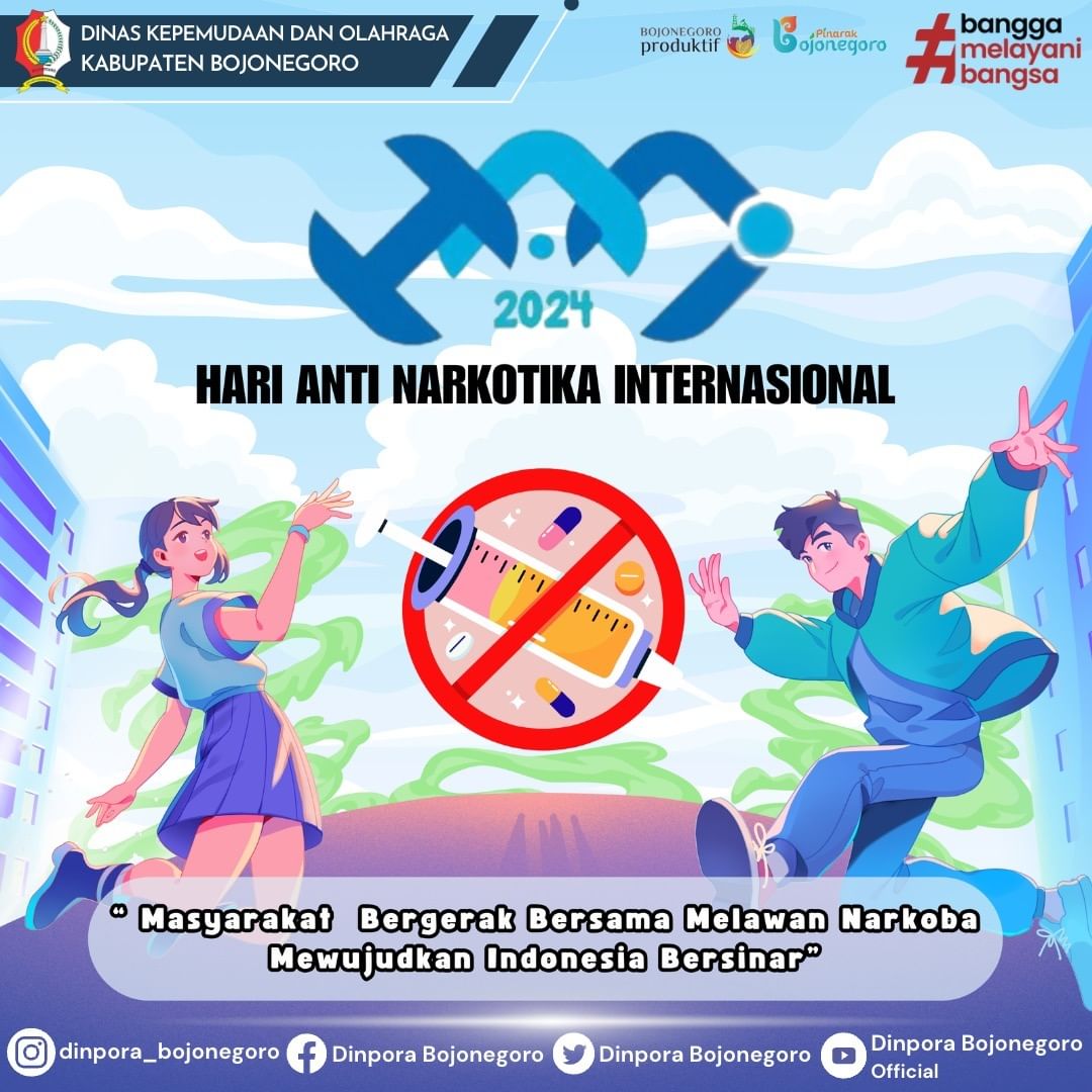 SELAMAT HARI ANTI NARKOBA INTERNATIONAL TAHUN 2024