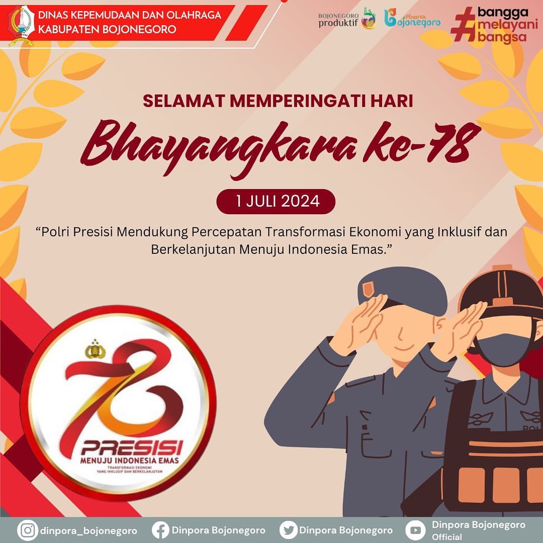 SELAMAT HARI BHAYANGKARA KE-78