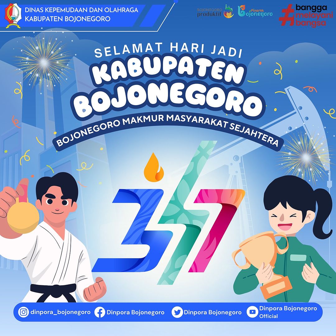 Selamat Hari Jadi Kabupaten Bojonegoro Ke-347