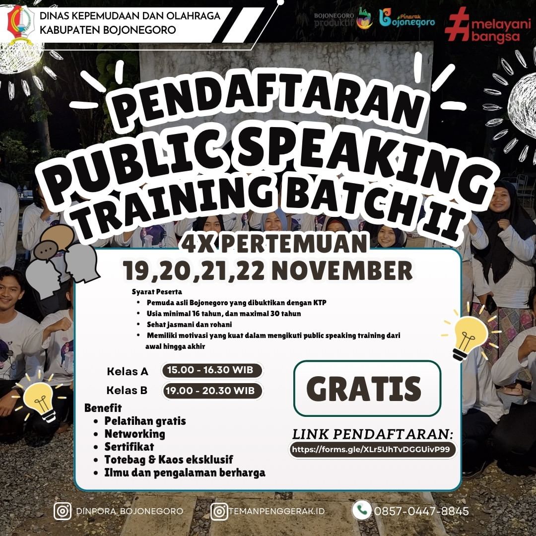 Public Speaking Training