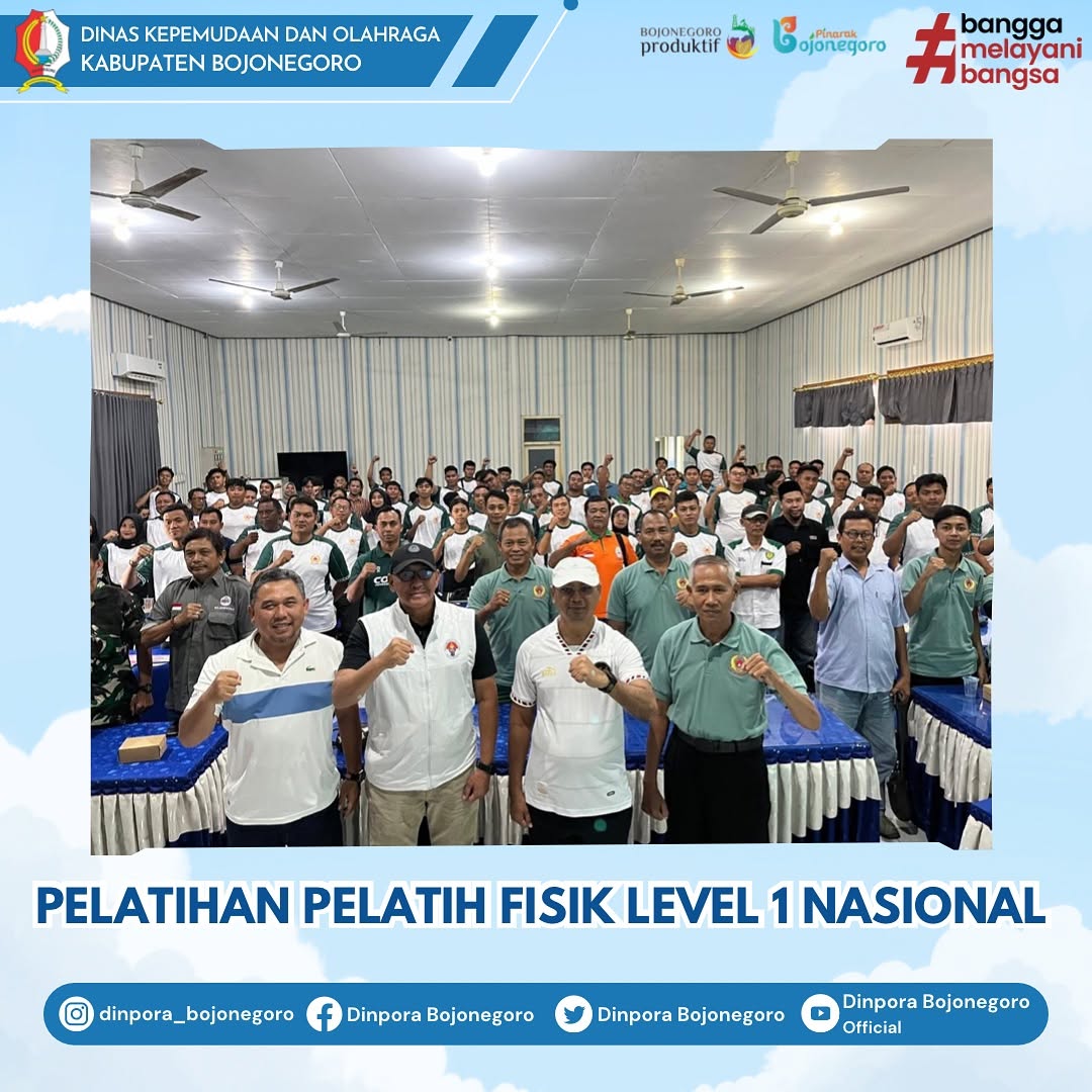 Pelatihan Pelatih Fisik Level 1 Nasional