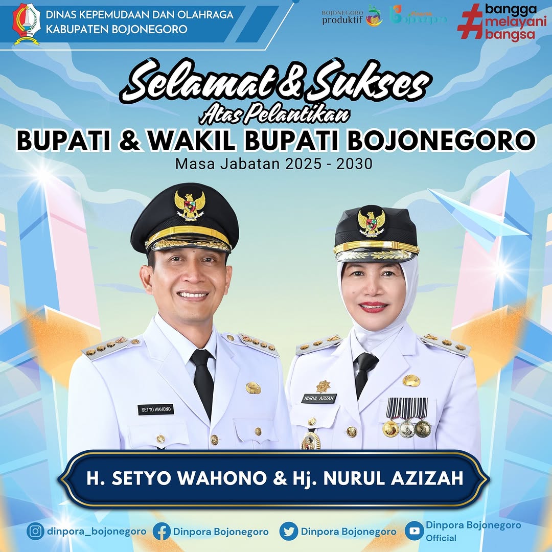 Pelantikan Bupati dan Wakil Bupati Bojonegoro