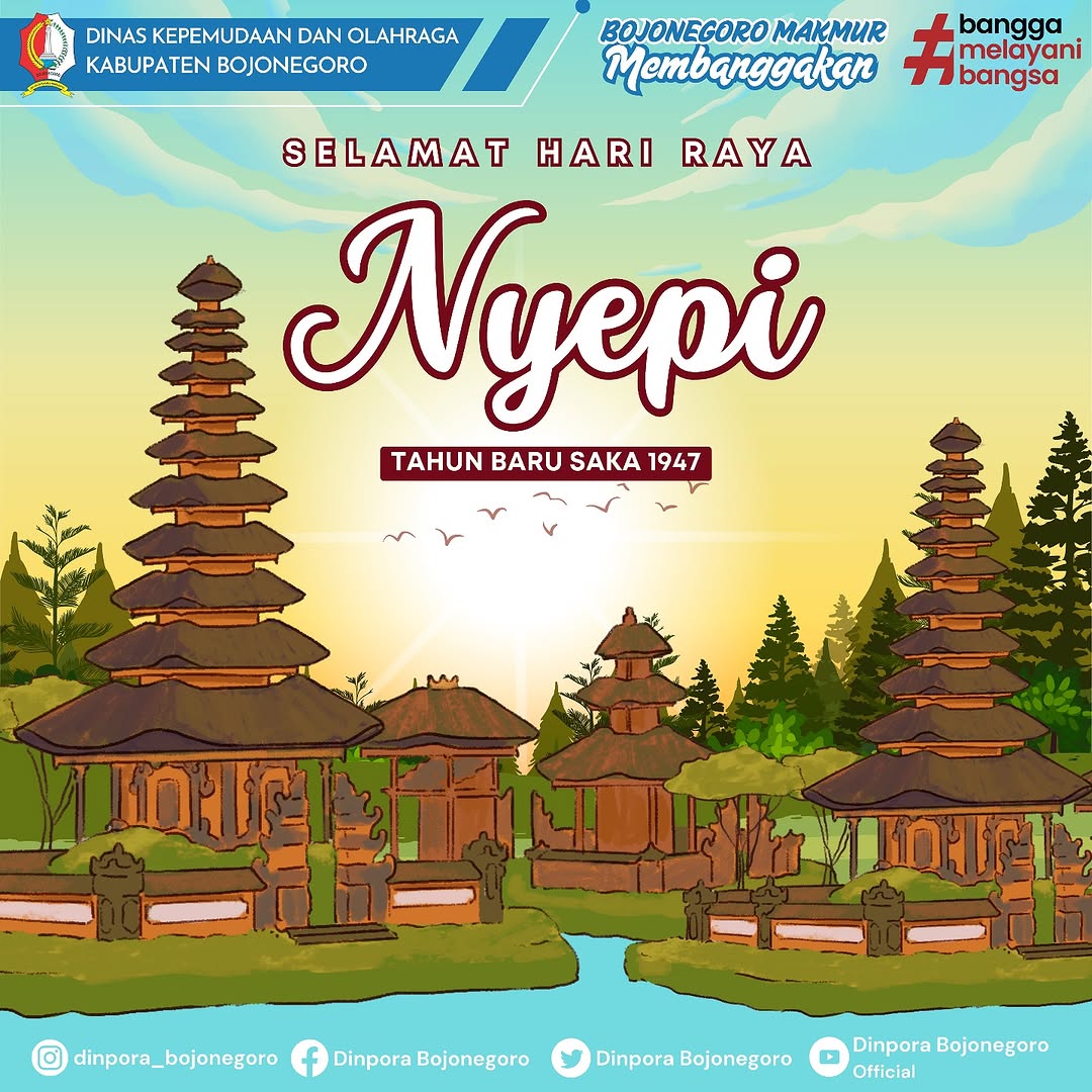 Selamat Hari Raya Nyepi bagi saudaraku yang merayakannya