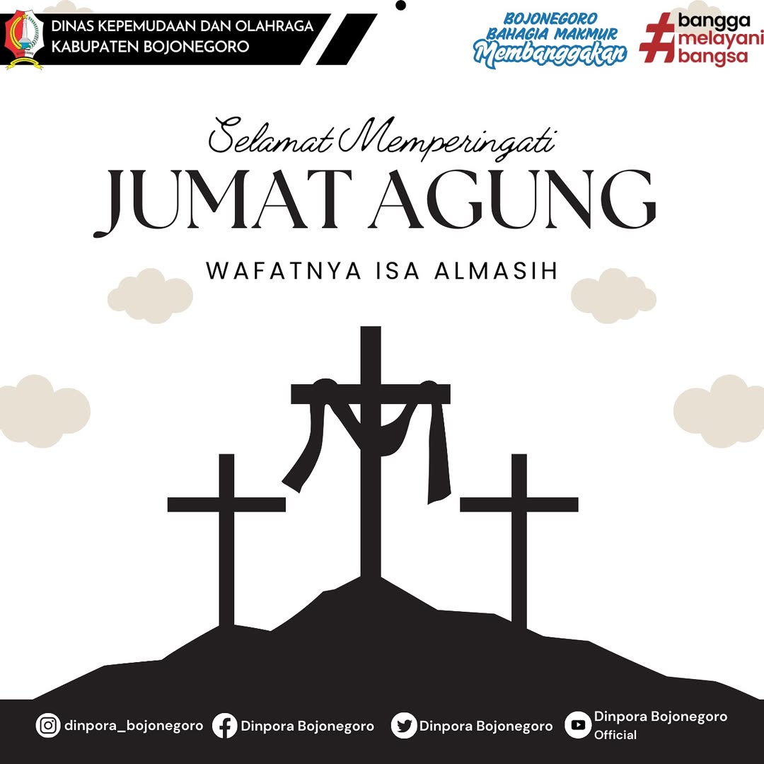 Selamat memperingati Hari Jumat Agung Wafatnya Isa Al Masih