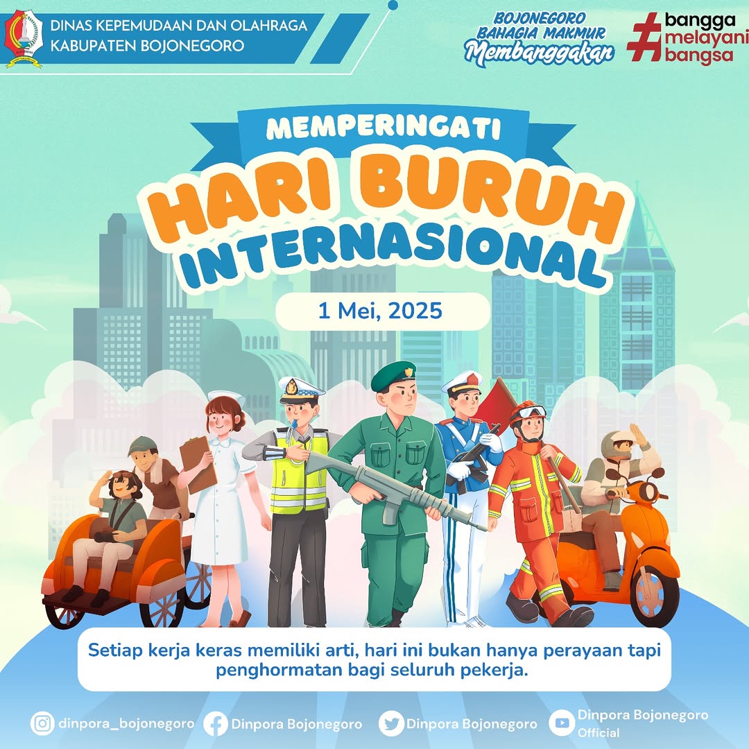 Selamat Hari Buruh Internasional 🔥