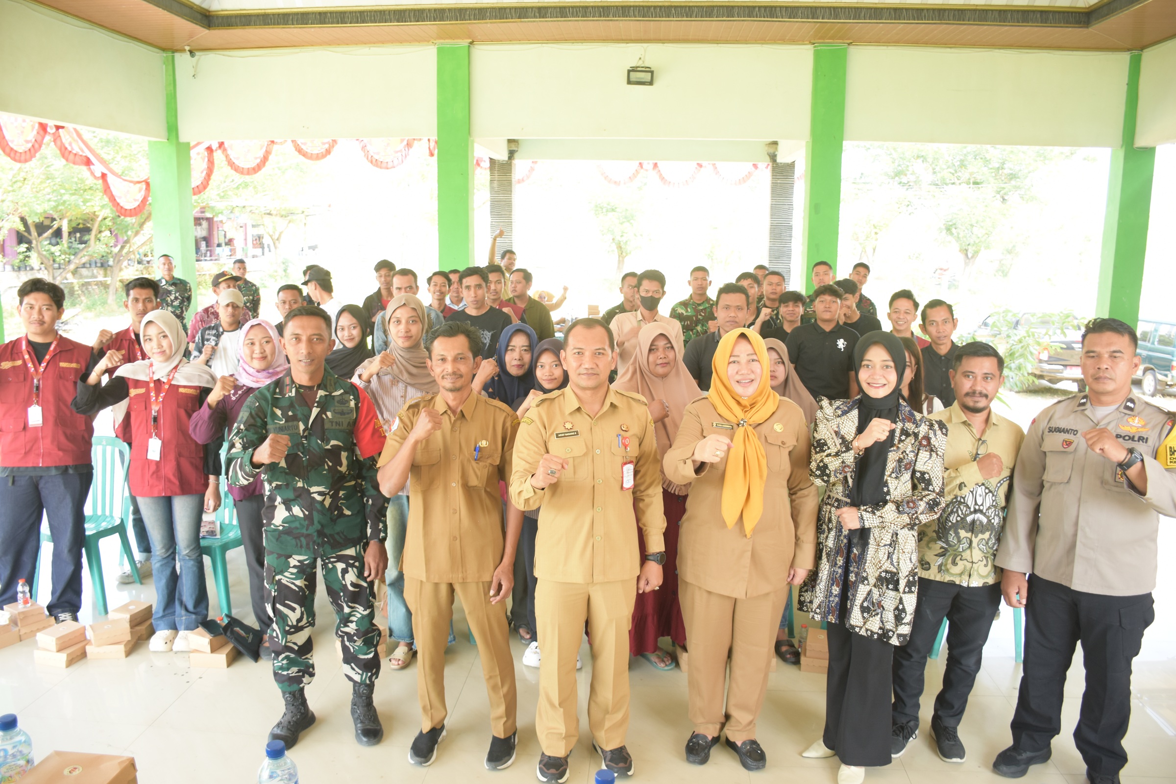 Dinpora Bojonegoro Gelar Pelatihan Public Speaking bagi Wirausaha Muda dalam Rangka TMMD ke-129